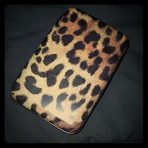 Leopard Print RFID Card Protector/Wallet